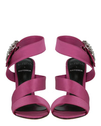 Alexandre Birman Womens Antonia Crystal Sandals