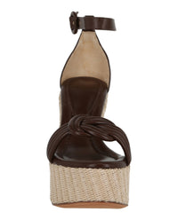 Alexandre Birman Womens Vicky Ankle Wrap Platform Sandals