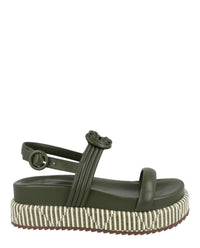 Alexandre Birman Womens Vicky Bounce Raffia Platform Sandals