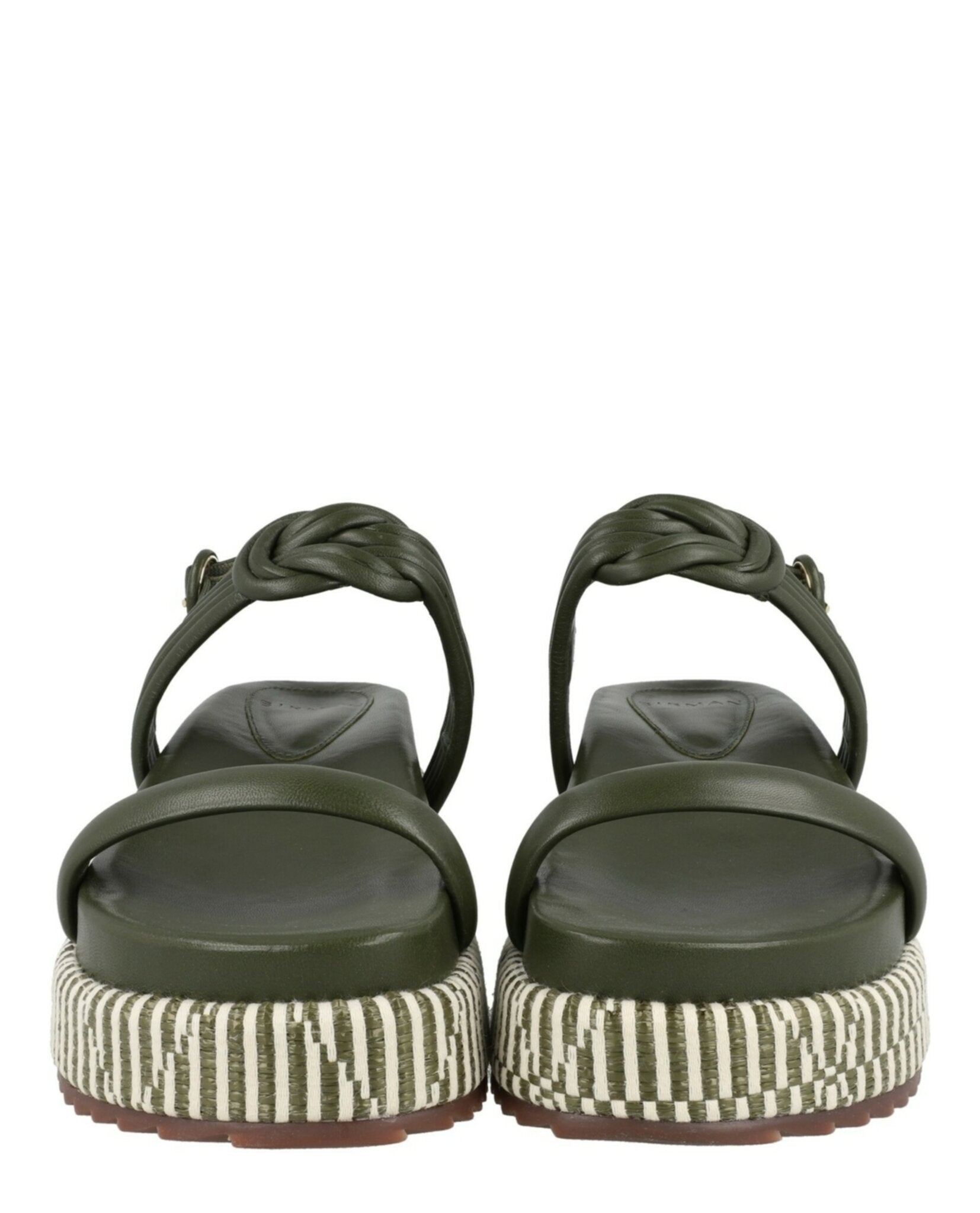 Alexandre Birman Womens Vicky Bounce Raffia Platform Sandals