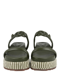 Alexandre Birman Womens Vicky Bounce Raffia Platform Sandals