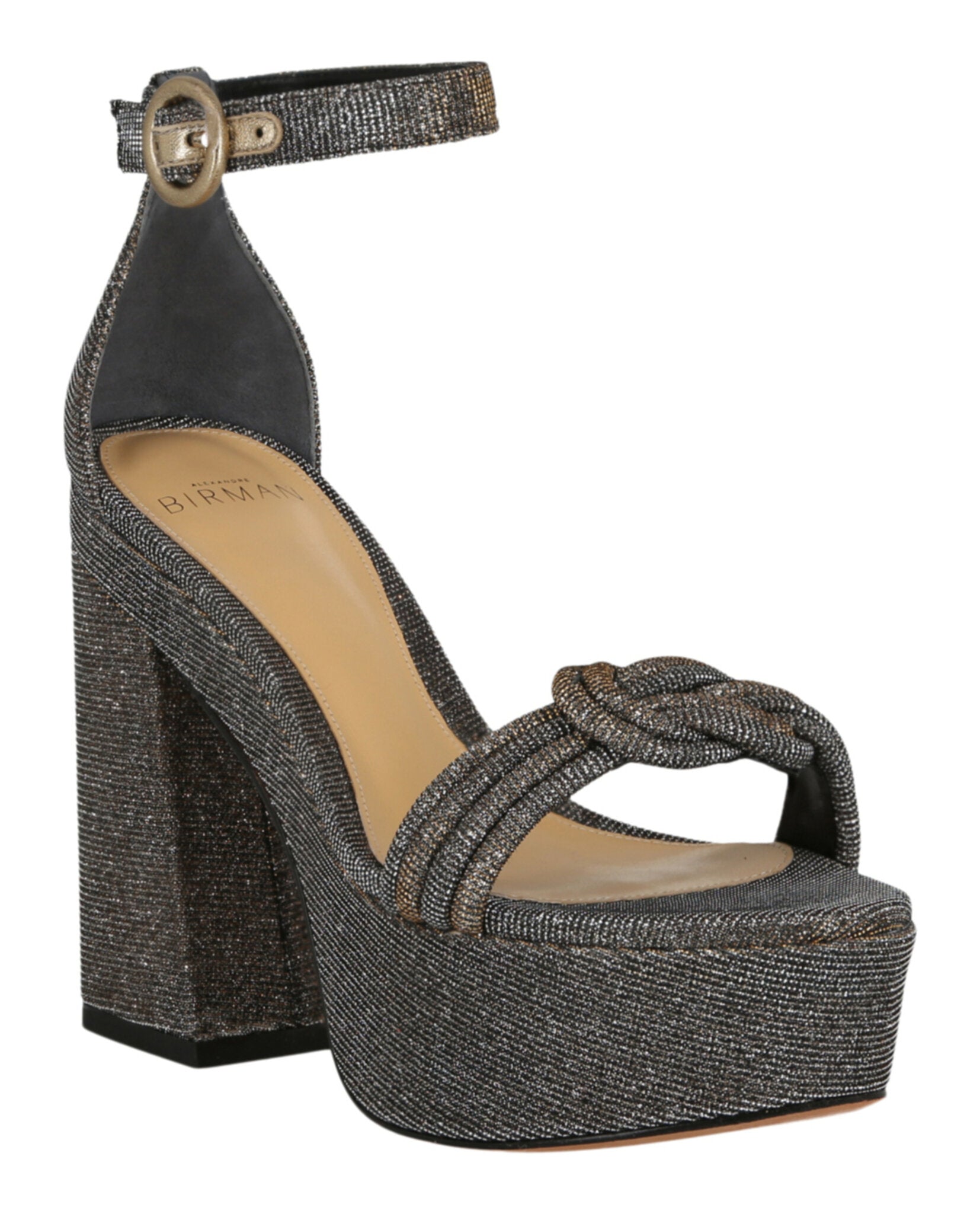 Alexandre Birman Womens Vicky Ankle Wrap Platform Sandals