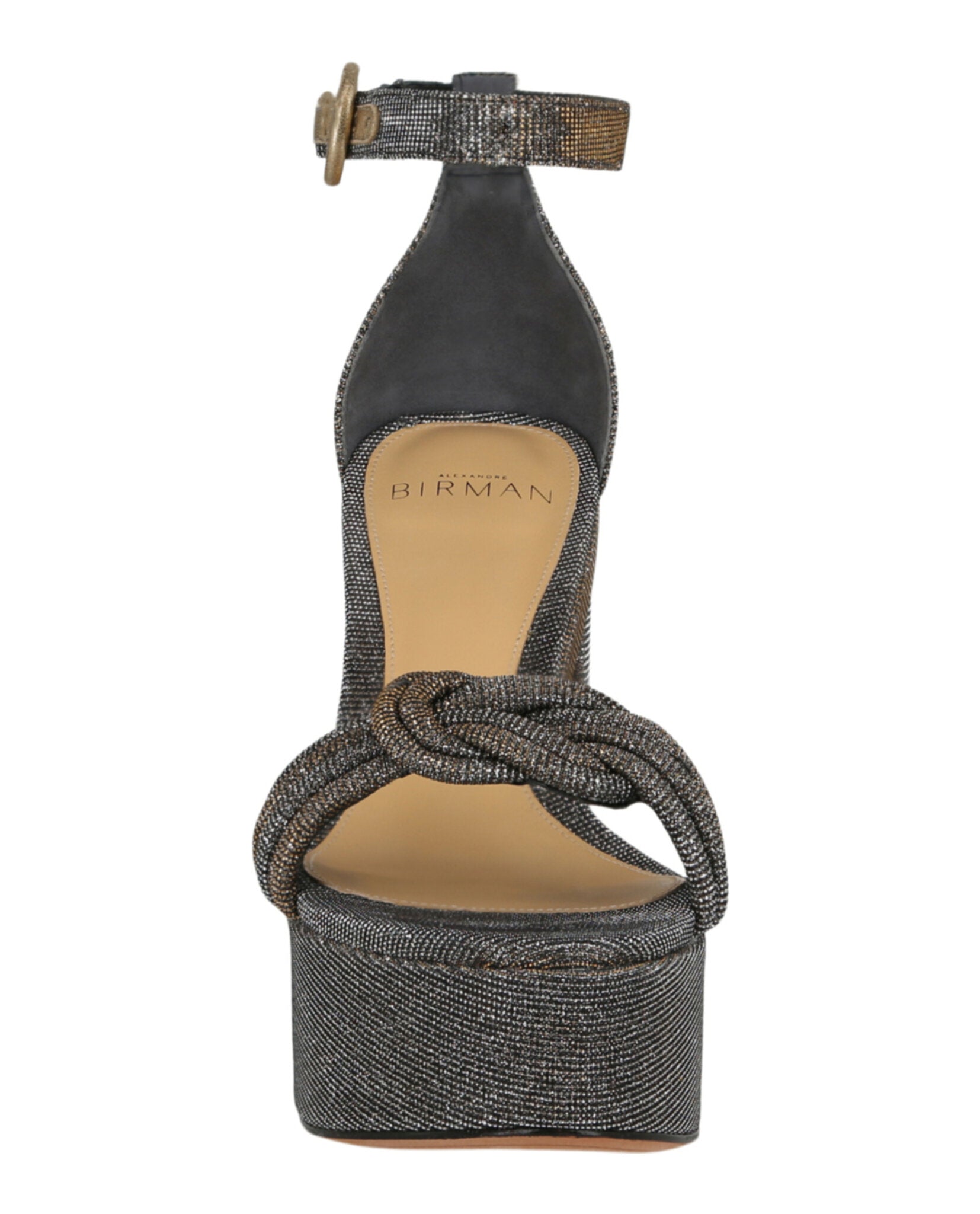 Alexandre Birman Womens Vicky Ankle Wrap Platform Sandals