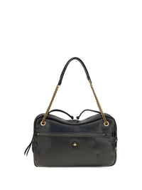 VIVIENNE WESTWOOD Vivienne Westwood Women Large Dolce Textured Leather Shoulder Bag