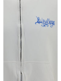 BALENCIAGA Balenciaga Men Sketchy Zip Hoodie
