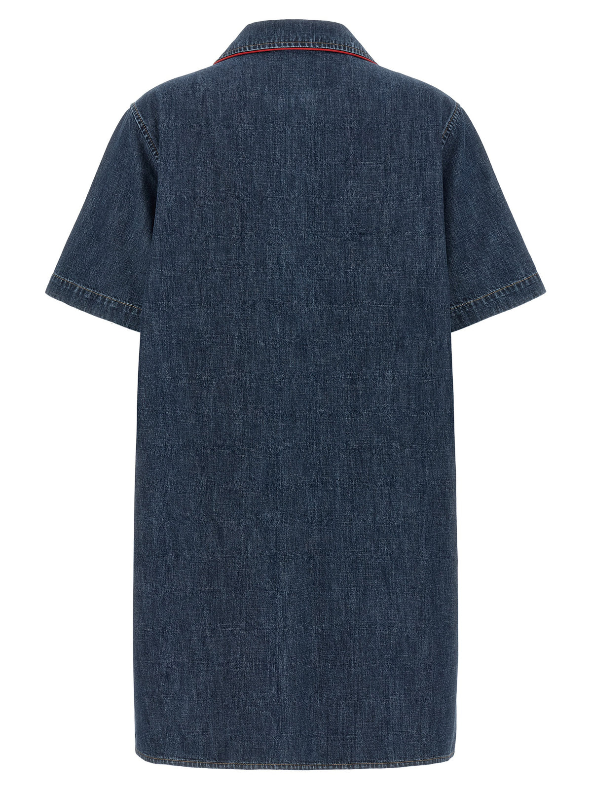 Valentino Garavani Women Valentino Garavani Chambray 'Vlogo' Denim Dress