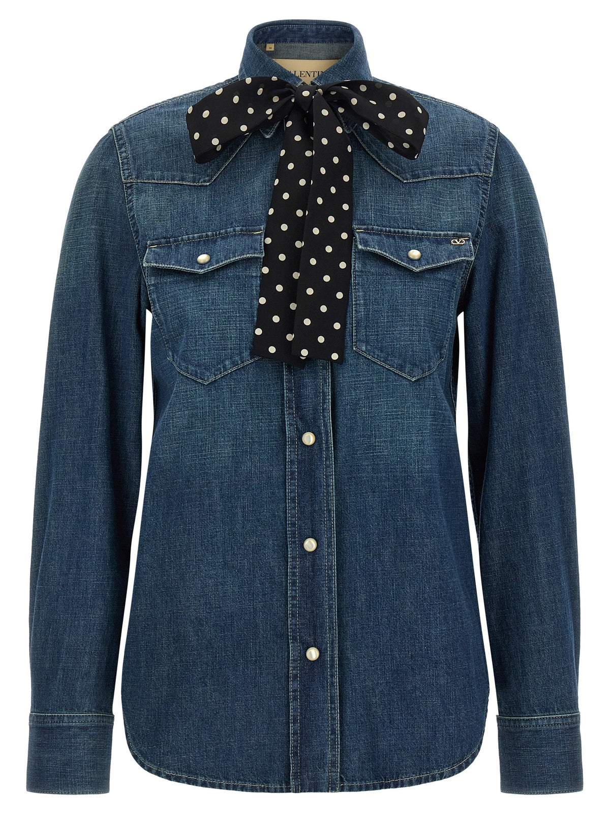 Valentino Garavani Women Valentino Garavani Denim Shirt