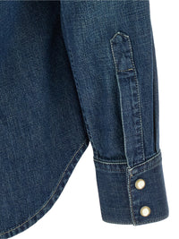 Valentino Garavani Women Valentino Garavani Denim Shirt