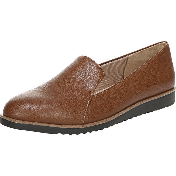 Zendaya Womens Faux Leather Slip On Loafers