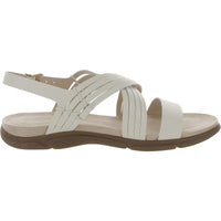 Marlis Womens Leather Padded Sole Slingback Sandals