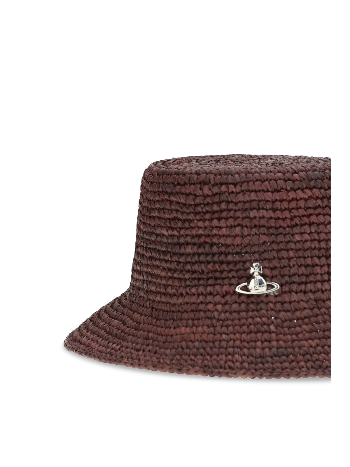 VIVIENNE WESTWOOD Vivienne Westwood Women Orb Raffia Bucket Hat