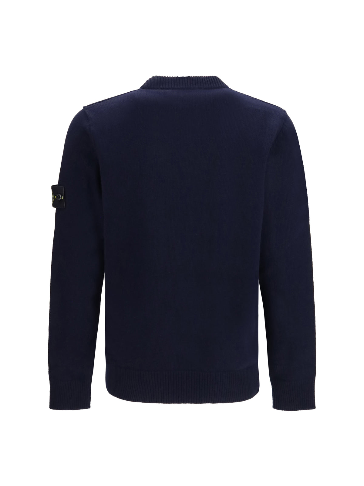 STONE ISLAND Stone Island Men Sweater Crewneck With Logo Patch On The Sleeve