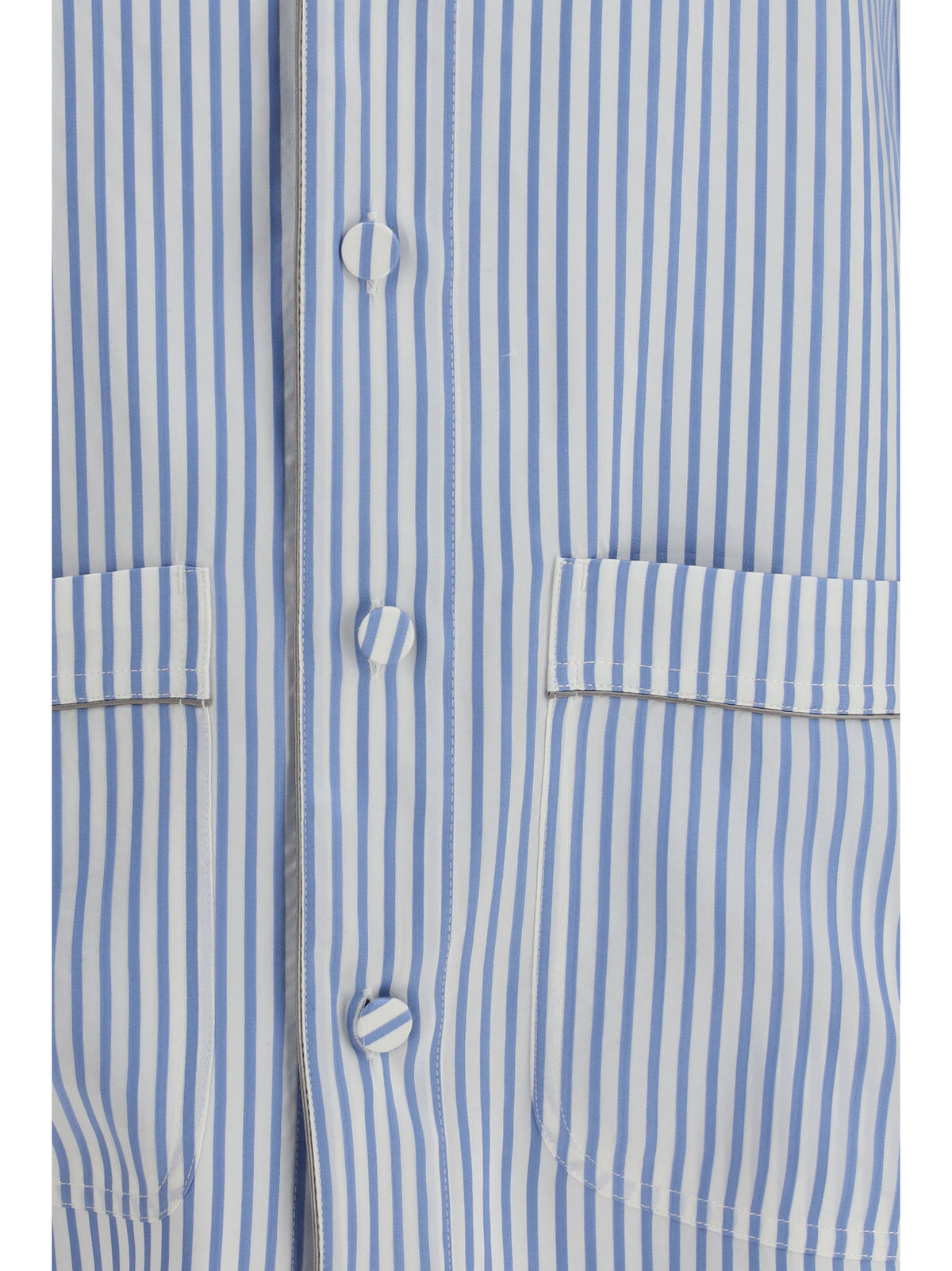 Tom Ford Women Striped Silk Pj Shirt