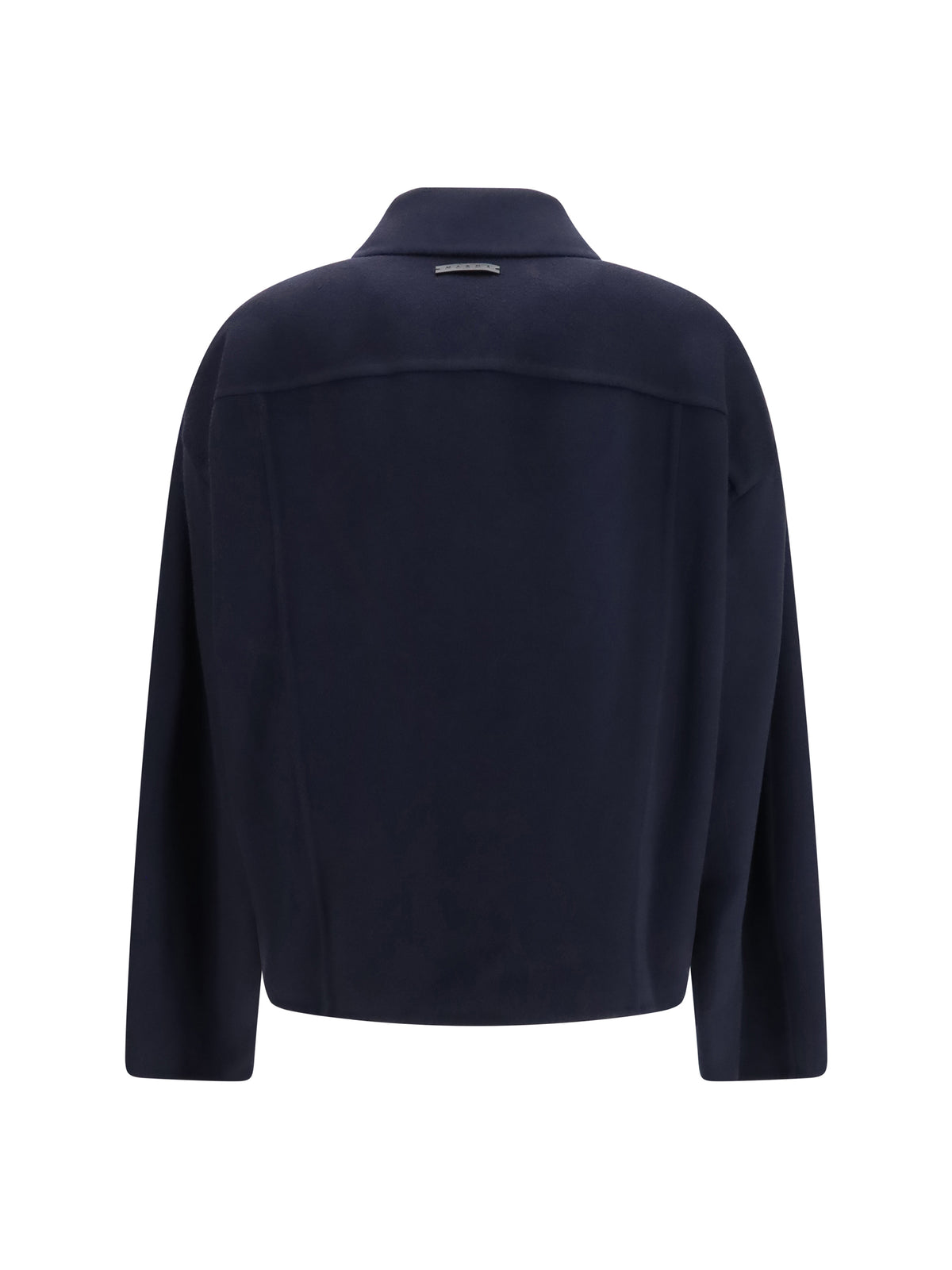 Marni Women Wool Jacket With Logo Embroidery