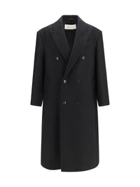 AMI PARIS Ami Paris Men Long Double Breasted Wool Coat
