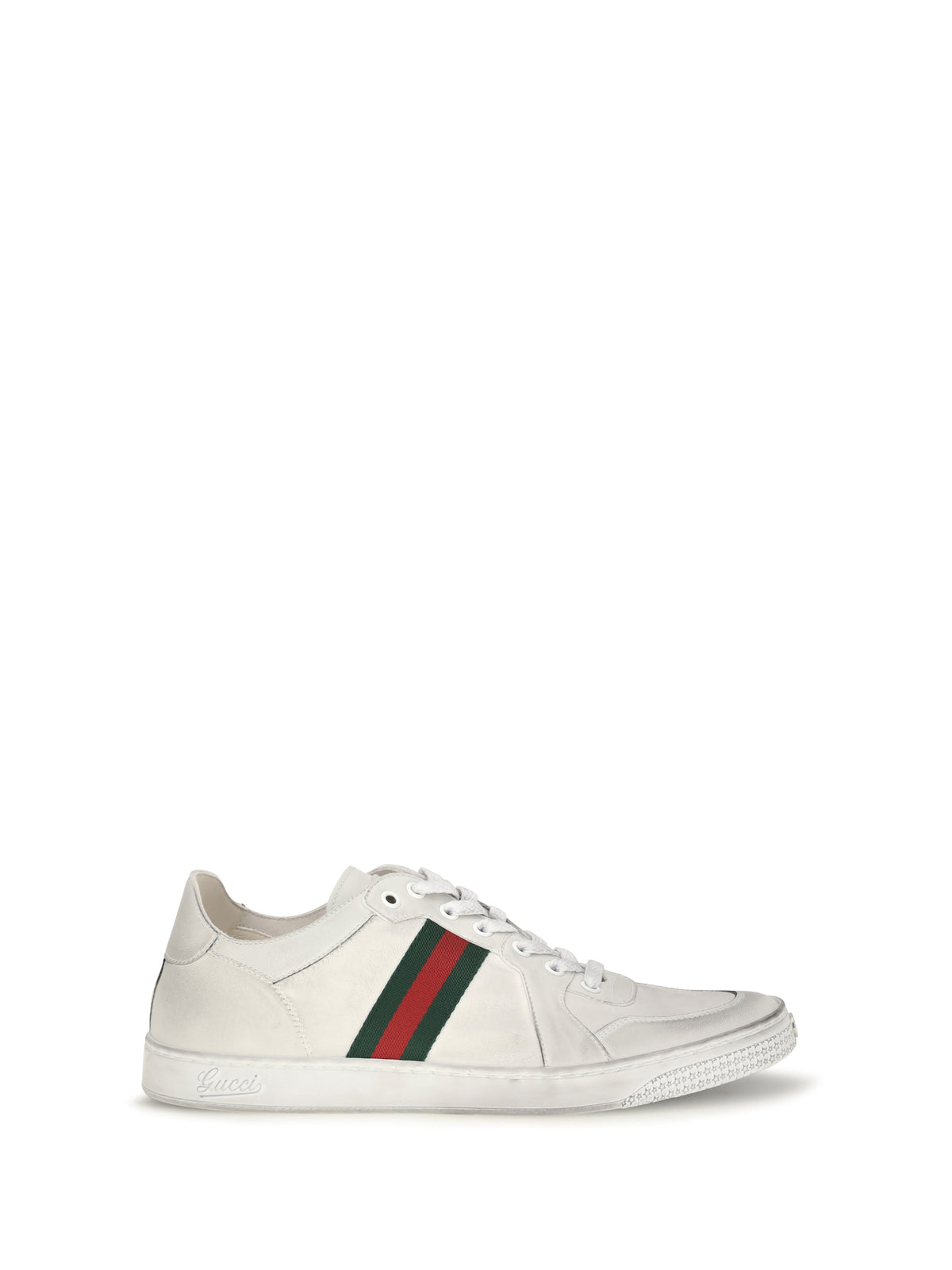 GUCCI Gucci Men Stretch Leather Sneakers
