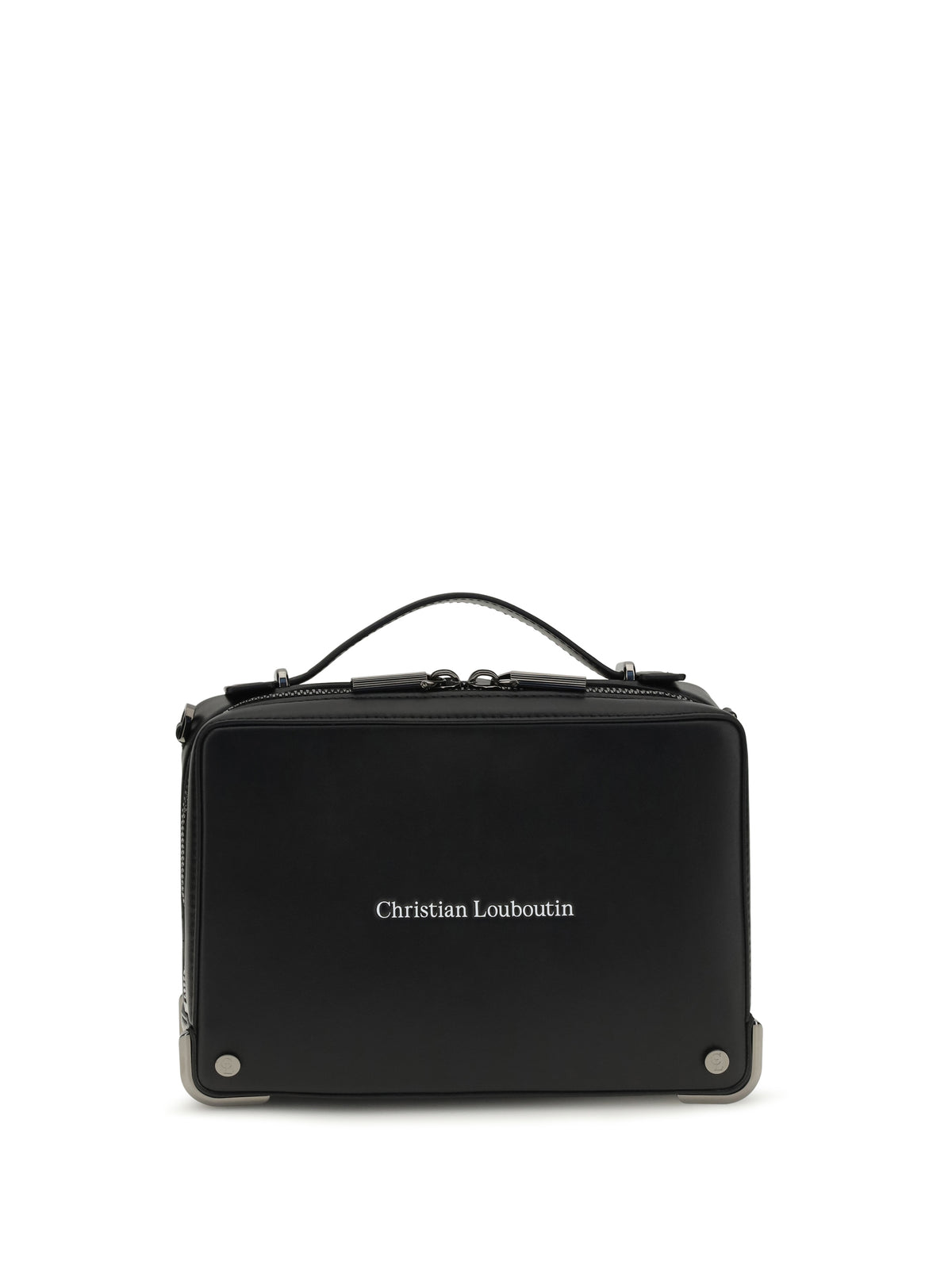 Christian Louboutin Men Small Tactical Leather Handbag
