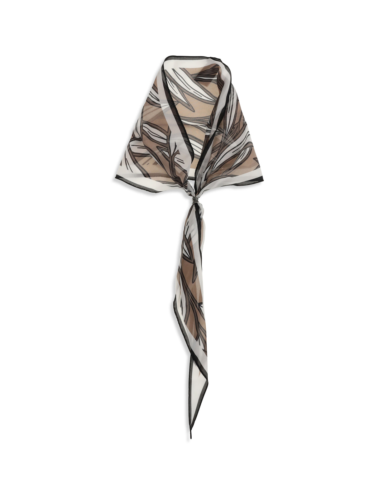 BRUNELLO CUCINELLI Brunello Cucinelli Women Silk Tropical Print Bandeau