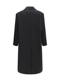 AMI PARIS Ami Paris Men Long Double Breasted Wool Coat