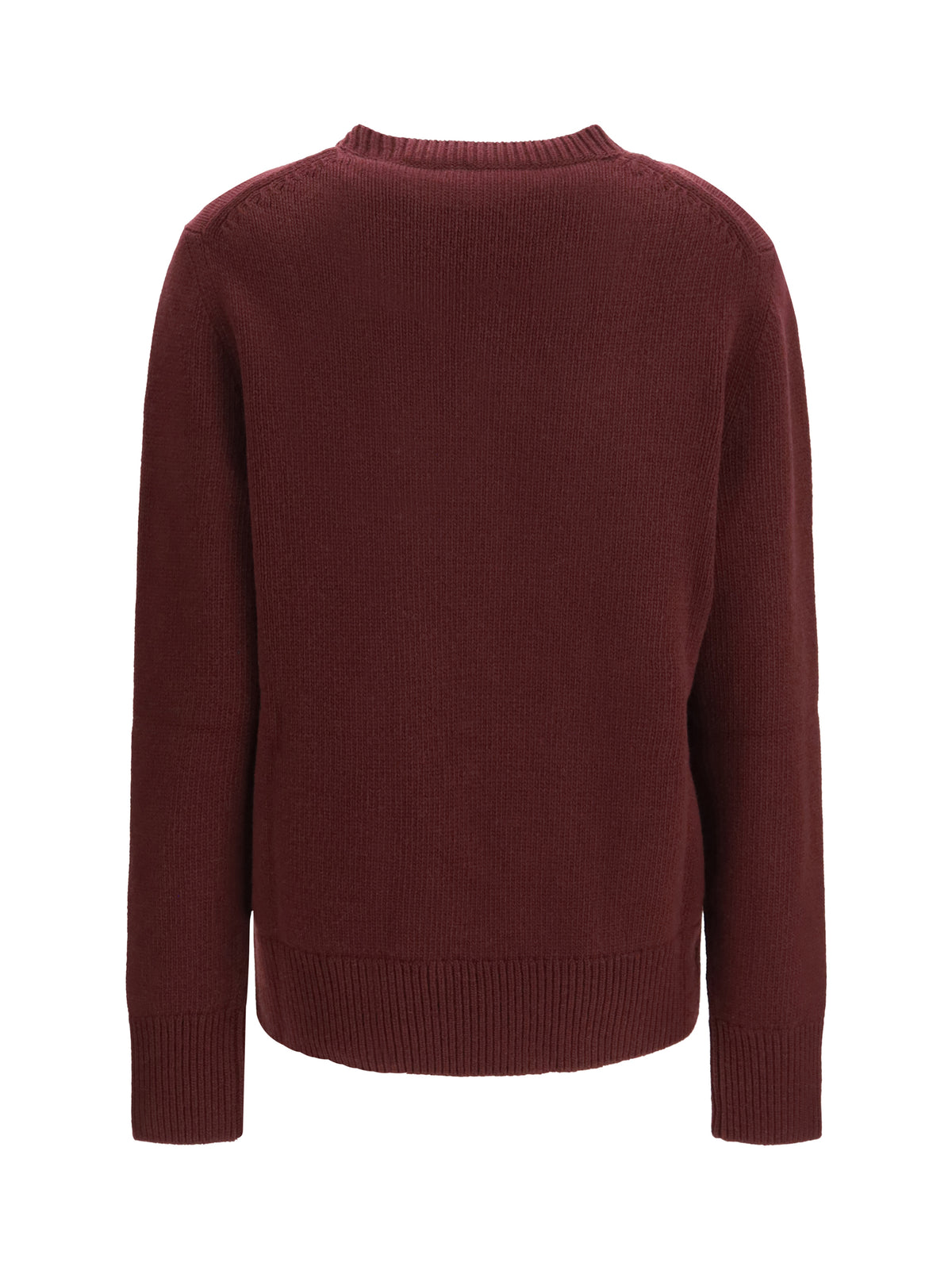 Burberry Women Cashmere And Wool Sweater With Knight Motif