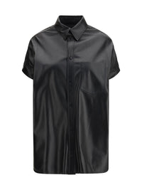 Balenciaga Women Tucked Sleeves Shirt