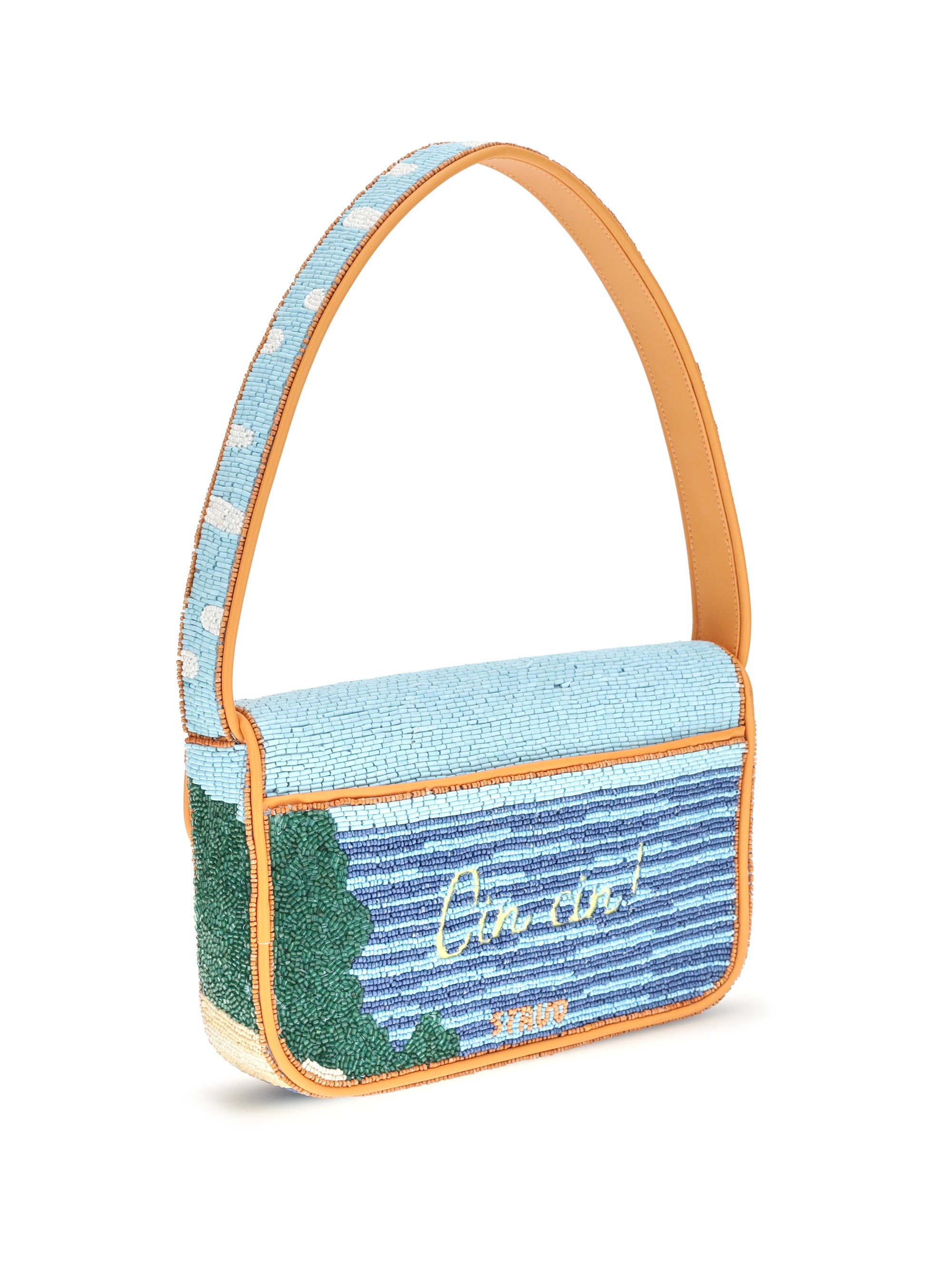 STAUD Staud Women Tommy Beaded Shoulder Bag