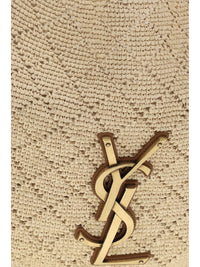 SAINT LAURENT Saint Laurent Women Icare Hobo Bag In Raffia