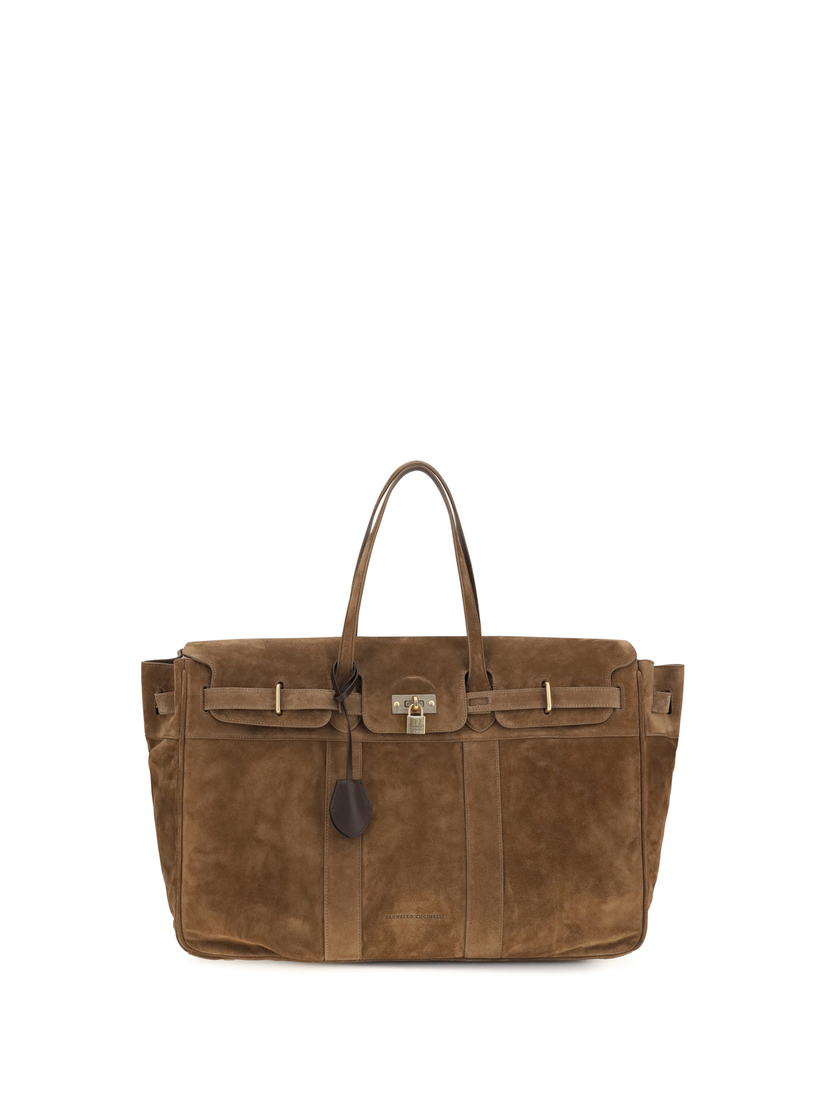 Brunello Cucinelli Women Explorer Suede Travel Bag