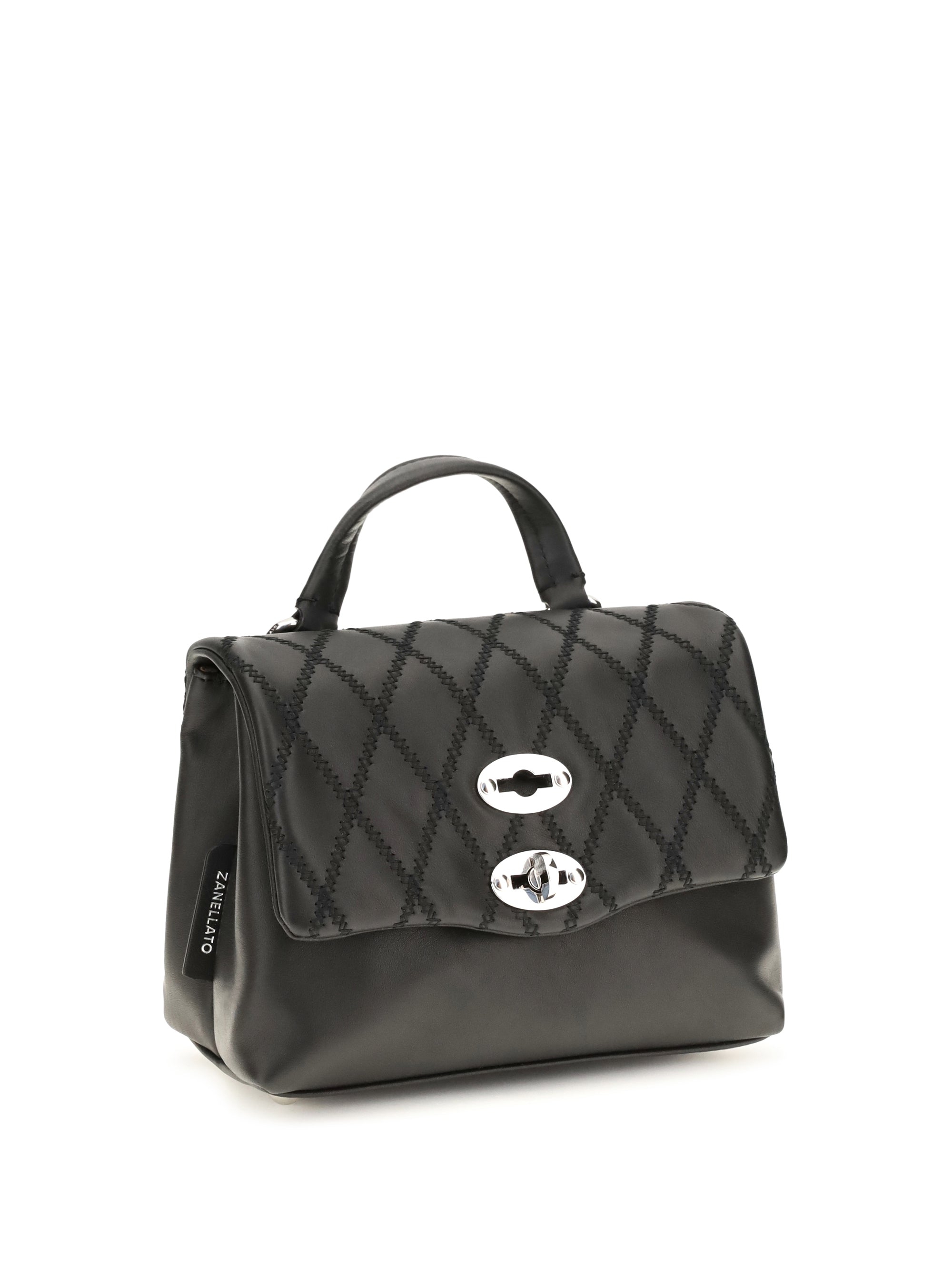 ZANELLATO Zanellato Women Mini Postina Tramè Leather Top Handle Bag