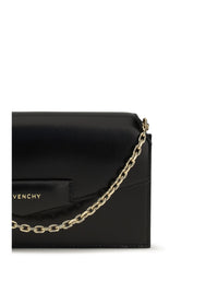 Givenchy Women Antigona Box Leather Pouch With Chain