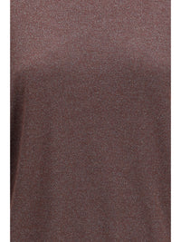 BRUNELLO CUCINELLI Brunello Cucinelli Women Short-Sleeve Cashmere And Silk Sweater