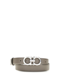 Ferragamo Women Reversible And Adjustable Gancini Belt