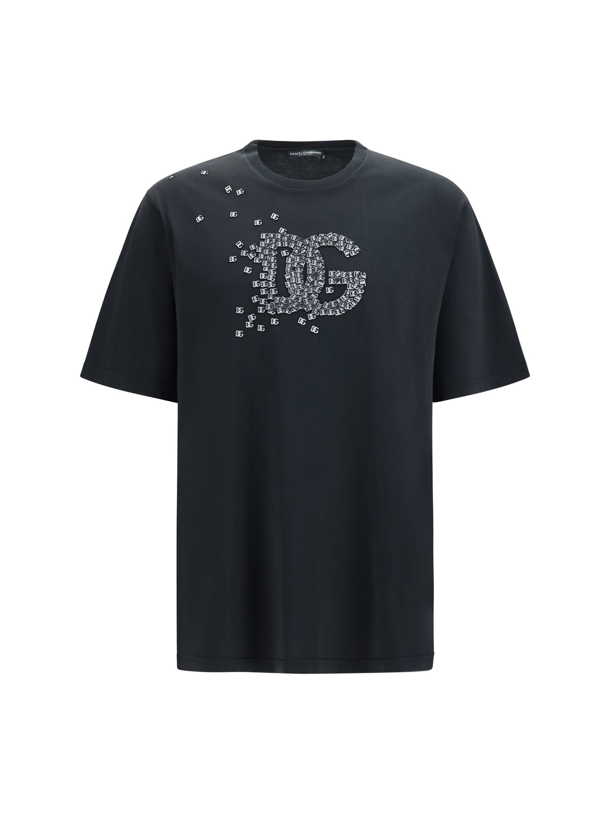 Dolce & Gabbana Men Cotton T-Shirt With Logo