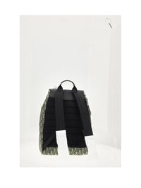 Dior Homme Men Backpack Flap Oblique