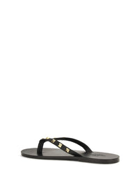 VALENTINO GARAVANI Valentino Garavani Men Rockstud Thong Sandals