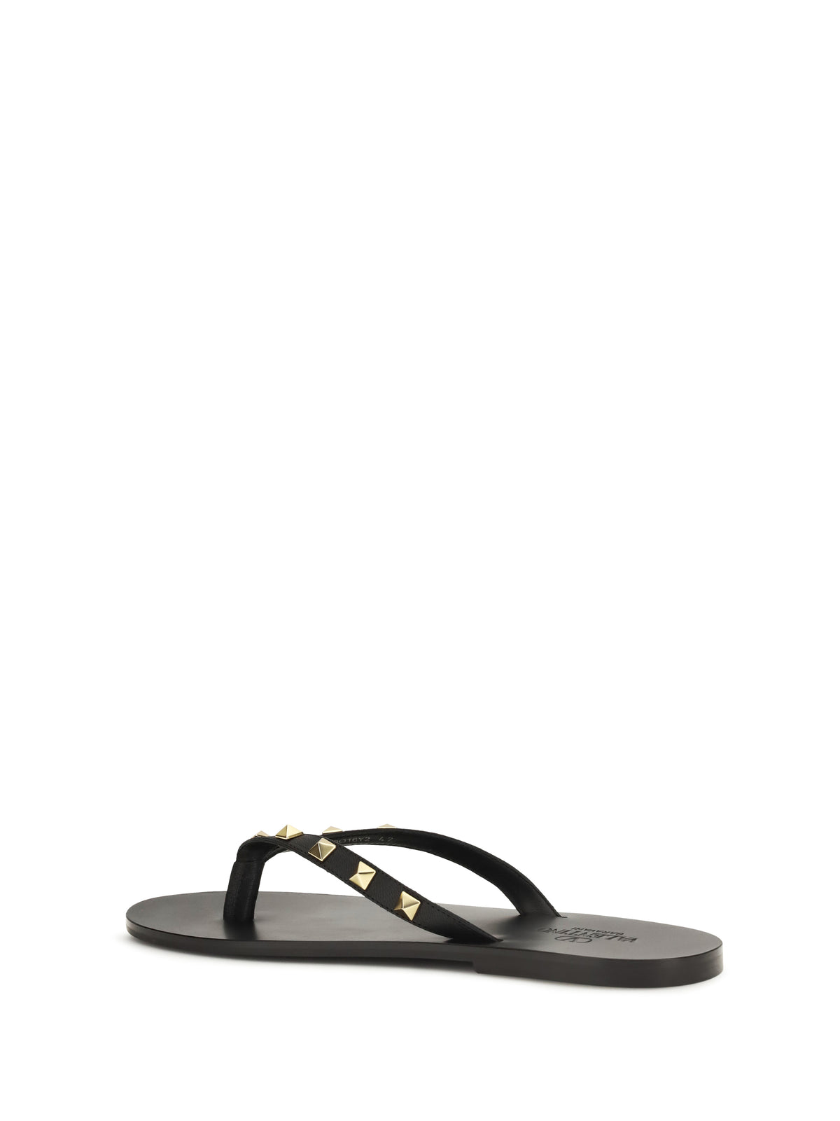 VALENTINO GARAVANI Valentino Garavani Men Rockstud Thong Sandals