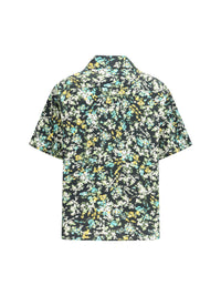 Valentino Men Shirt With An All-Over Papier Floral