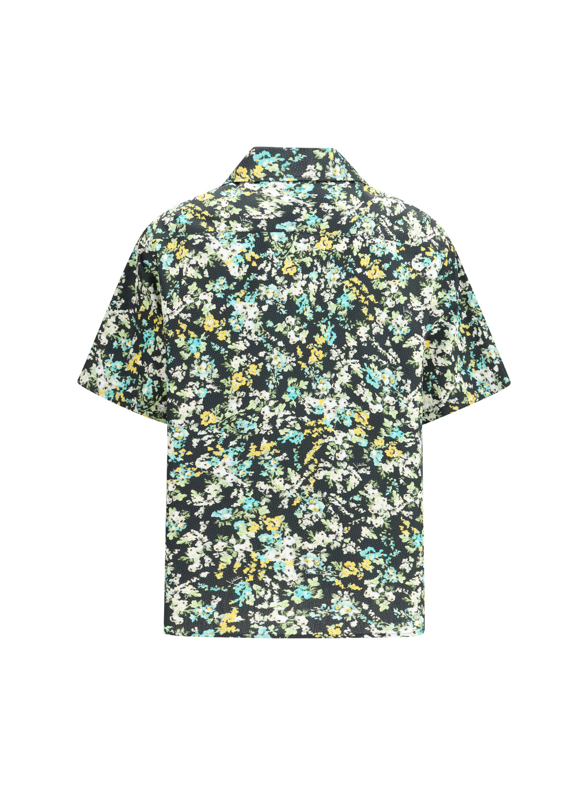 Valentino Men Shirt With An All-Over Papier Floral
