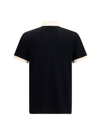 Valentino Men Polo With Contrast Trims