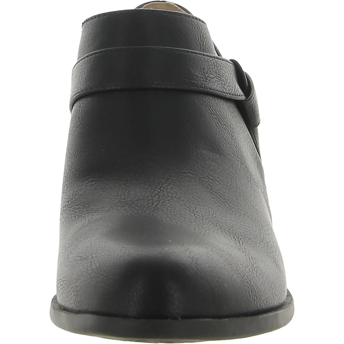 Arden Womens Leather Slip On Slide Sandals