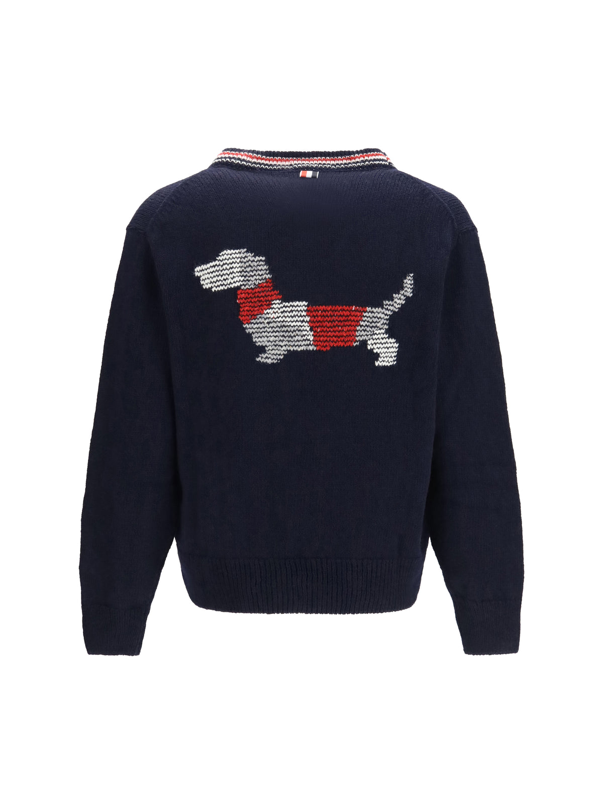 Thom Browne Men Hector Donegal Yarn Cardigan