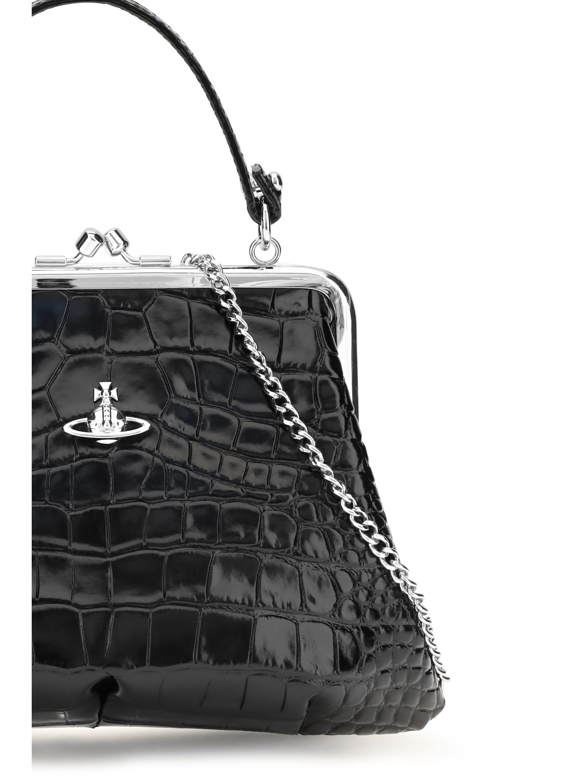VIVIENNE WESTWOOD Vivienne Westwood Women Granny Frame Crocodile Effect Handbag