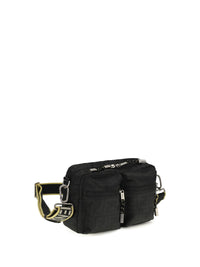 Fendi Men Ff Monogram Fabric Camera Case