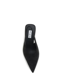 Alaïa Women Cube Wedge Slingback Pumps