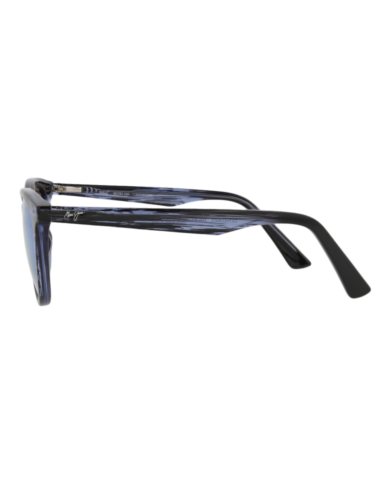 Maui Jim Womens Round/Oval Blue Blue Blue Fashion Designer Eyewear