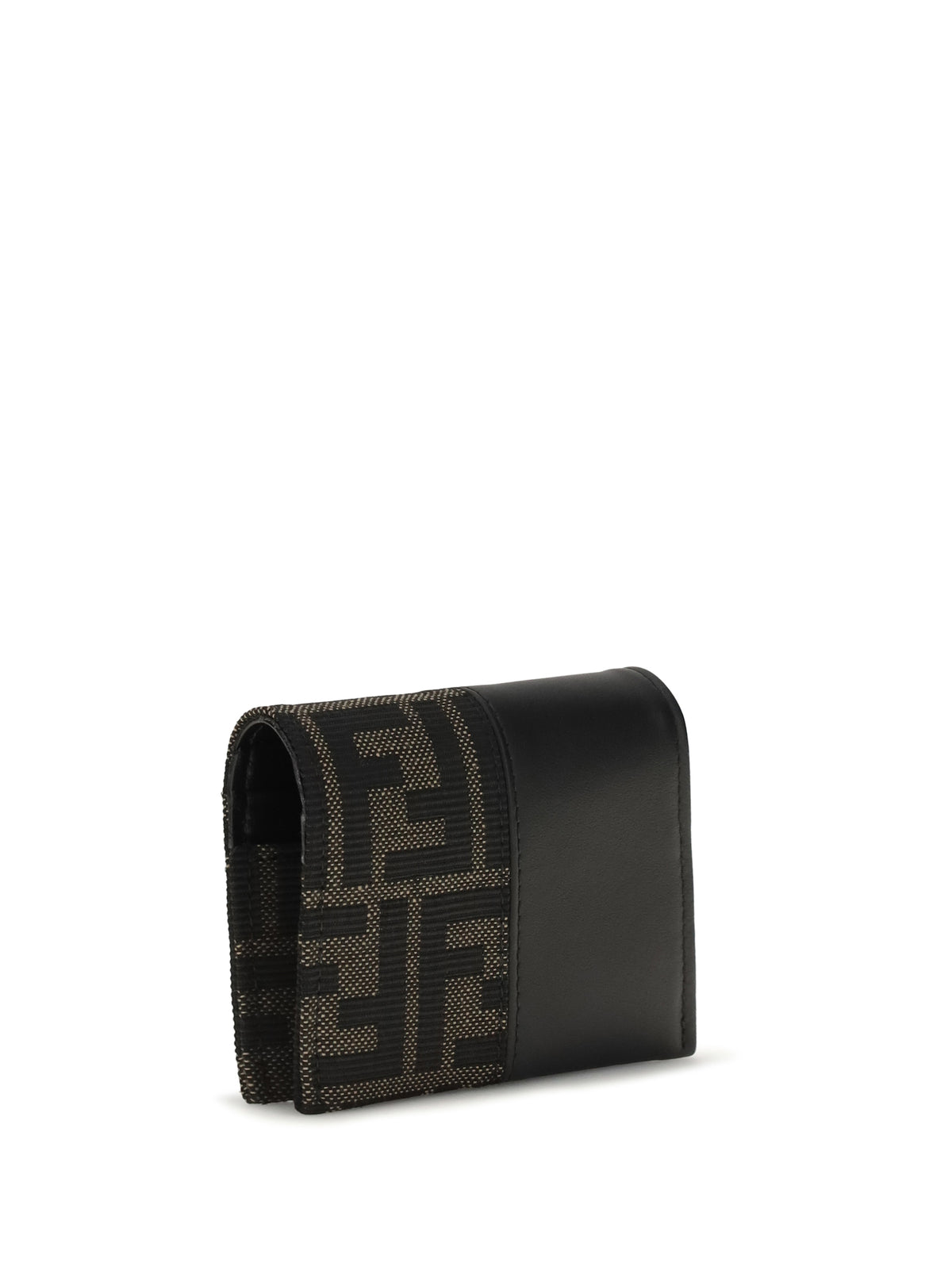 Fendi Men Ff Jacquard Card Holder