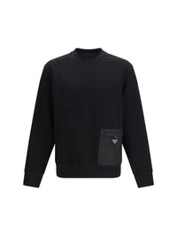 Prada Men Stretch Jersey Sweatshirt