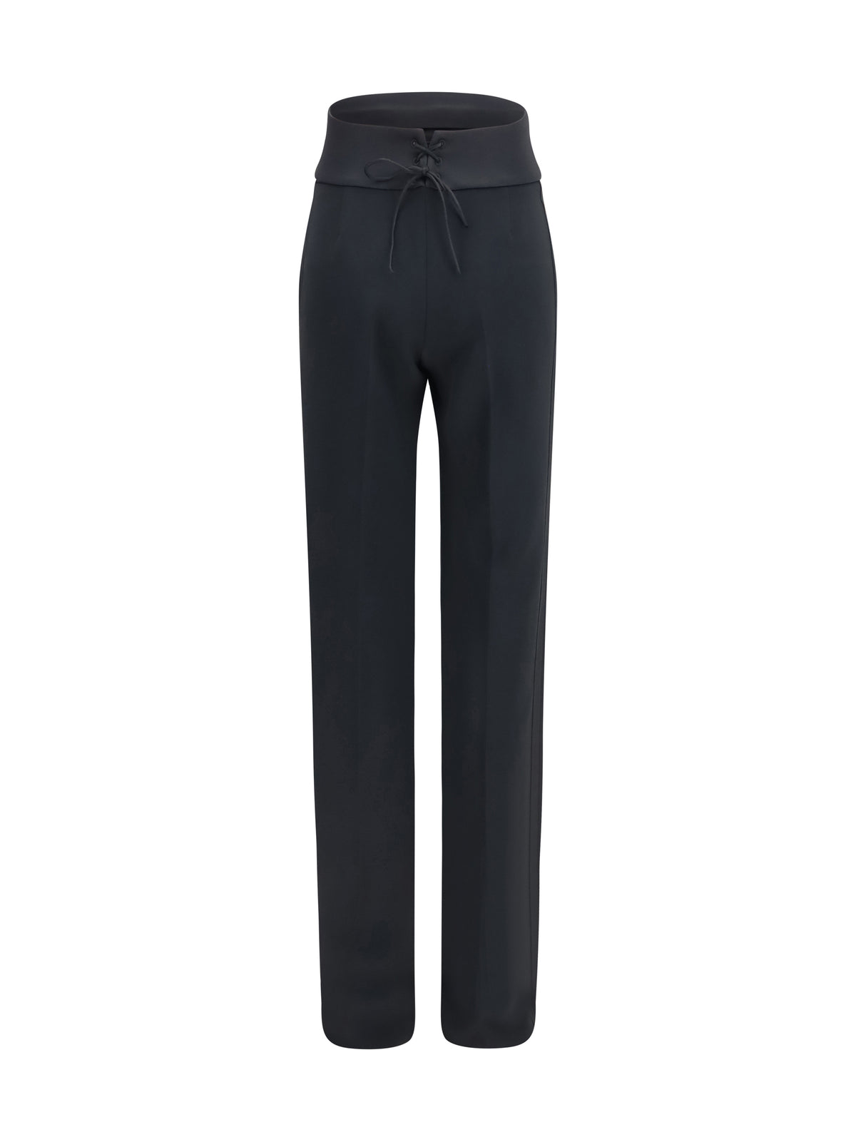 Ermanno Scervino Women Satin High-Waisted Pants