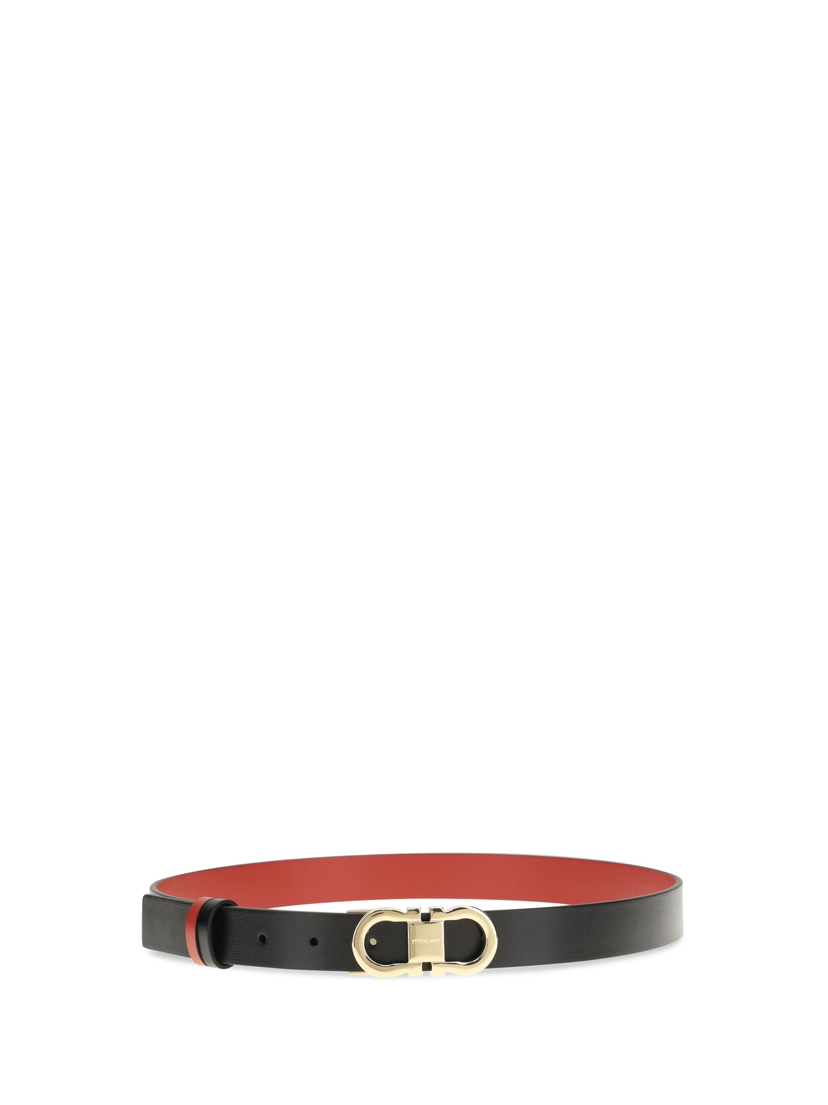 Ferragamo Women Adjustable And Reversible Gancini Belt