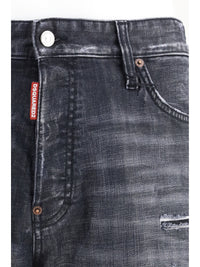 DSQUARED2 Dsquared2 Men Washed Marine Shorts